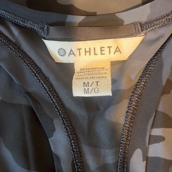 Athleta racerback tank. Excellent used condition. Size M/T (medium tall). - Picture 5 of 5